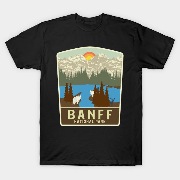 Banff National Park Canada  lake louise T-Shirt by Tonibhardwaj